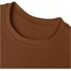 image:imageGirls Graphic Tees Short Sleeve Crewneck T Shirts Casual Summer Tops Cute Preppy ClothesLetter Brown