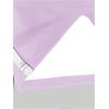 image:imageGirls Jersey Shirts Color Block Number Graphic Tees Short Sleeve Crew Neck Sports T ShirtMauve Purple