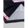 image:imageGirls Jersey Shirts Color Block Number Graphic Tees Short Sleeve Crew Neck Sports T ShirtPink and Black