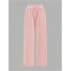 image:image2 Pack Girls Sweatpants Wide Leg Elastic Waist Pants with Pockets Baggy Joggers Track Pants TrendyMulticolor Black