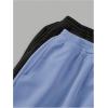 image:image2 Pack Girls Sweatpants Wide Leg Elastic Waist Pants with Pockets Baggy Joggers Track Pants TrendyMulticolor Blue