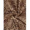 image:imageWomens Y2K Cheetah Wide Leg Pants Elastic Waist Long Corduroy Trousers with PocketsKhaki