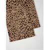 image:imageWomens Y2K Cheetah Wide Leg Pants Elastic Waist Long Corduroy Trousers with PocketsKhaki