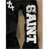 image:imageWomens Y2K Retro Letter Graphic Sweatpants Elastic Waist Wide Leg Drippy Pants Trousers StreetwearBlack Pattern