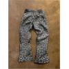 image:imageWomens Y2K Retro Letter Graphic Sweatpants Elastic Waist Wide Leg Drippy Pants Trousers StreetwearMedium Grey