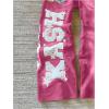 image:imageWomens Y2K Retro Letter Graphic Sweatpants Elastic Waist Wide Leg Drippy Pants Trousers StreetwearPink Letter