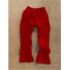 image:imageWomens Y2K Retro Letter Graphic Sweatpants Elastic Waist Wide Leg Drippy Pants Trousers StreetwearRed