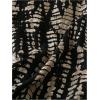 image:imageWomens Leopard Print Wide Leg Paperbag Pants Elastic High Waisted Casual Loose TrousersBlack