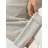 image:imageWomens Wide Leg Sweatpants Drawstring Waist Baggy Cargo Pants Casual Trousers with PocketsPure Grey