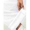 image:imageWomens Wide Leg Sweatpants Drawstring Waist Baggy Cargo Pants Casual Trousers with PocketsWhite