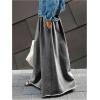 image:imageWomens Wide Leg Sweatpants High Elastic Waist Flowy Palazzo Pants Loose Baggy Pants BottomsPlain Light Grey