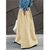 image:imageWomens Wide Leg Sweatpants High Elastic Waist Flowy Palazzo Pants Loose Baggy Pants BottomsYellow
