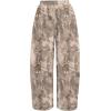 image:imageWomens Y2K Camo Maple Leaf Print Sweatpants Baggy Hip Pop Elastic Waist Long Pants StreetwearMulticolor Camo