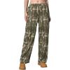 image:imageWomens Y2K Camo Maple Leaf Print Sweatpants Baggy Hip Pop Elastic Waist Long Pants StreetwearMix Green