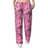 image:imageWomens Y2K Camo Maple Leaf Print Sweatpants Baggy Hip Pop Elastic Waist Long Pants StreetwearPink