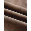 image:imageWomens PU Leather Ruched Bodycon Dresses Mock Neck Sleeveless Zipper Mini Tank DressMocha Brown