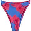 image:imageWomens 2 Piece Leopard Floral Bikini Sets Halter Triangle String Bathing Suit Starfish Metal SwimsuitsBlue and Pink