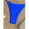 image:imageWomens 2 Piece Swimsuit Starfish Decor Padded Boho Bathing Suit Spaghetti Strap Bikini SetRoyal Blue