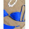 image:imageWomens 2 Piece Swimsuit Starfish Decor Padded Boho Bathing Suit Spaghetti Strap Bikini SetRoyal Blue