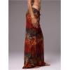image:imageWomens Beach Cover Ups Drawstring Elastic Wide Leg Beach Pants Bathing Suit Cover Up for SwimwearBurnt Orange