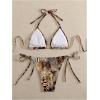 image:imageWomens Leopard Triangle String Bikini 2 Piece Cheetah High Cut Thong Cheeky Bathing Suits BeachwearMulticolor