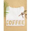 image:imageWomens Letter V Neck Beach Sweaters Long Sleeve Split Crochet Tops Knit Pullovers Cover UpWhite and Khaki