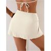 image:imageWomens Starfish Split Thigh Beach Skirt Skinny Vacation Bathing Suit Cover Up Skirts with CharmApricot