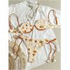 image:imageWomens 2 Piece Tropical Underwire Bathing Suit Spaghetti Strap Push Up Swimsuit Boho Bikini SetsBeige