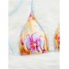 image:imageWomens High Waisted Bikini Sets Floral Halter Triangle Two Piece Swimsuits Cheeky Bathing SuitMulticolor