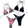 Floral Cheetah and Black