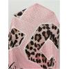 image:imageJersey Shirts for Women Number Graphic V Neck Oversized Tshirts Y2k Football Jersey StreetwearPink