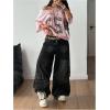 image:imageJersey Shirts for Women Number Graphic V Neck Oversized Tshirts Y2k Football Jersey StreetwearPink