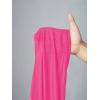 image:imageJersey Shirts for Women Number Print V Neck Mesh Cropped Jersey Y2k Oversized Tshirts StreetwearHot Pink