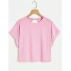 image:imageWomens 2 Packs Open Back Tops Criss Cross Cut Out Summer Casual T Shirt Crewneck Short Sleeve Backless TeeMulticolor