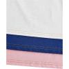 image:imageWomens 3 Packs Open Back Tops T Shirt Criss Cross Cut Out Tee Short Sleeve Crewneck Summer Backless TopsWhite Pink Blue