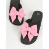image:imageWomens Bow Knot Flip Flops Open Toe Dressy Thong Sandals Comfy Summer Vacation FlatsPink