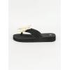image:imageWomens Bow Knot Flip Flops Open Toe Dressy Thong Sandals Comfy Summer Vacation FlatsWhite