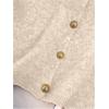 image:imageWomens Button Down Sweater Vest Sleeveless Crewneck Knit Outerwear Old Money KnitwearApricot