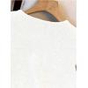 image:imageWomens Button Down Sweater Vest Sleeveless Crewneck Knit Outerwear Old Money KnitwearWhite