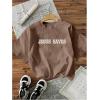 image:imageWomens Cherry Bow Graphic Tees Short Sleeve Crew Neck Summer T Shirt Tops for Women TrendyBrown