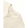 image:imageWomens Cherry Bow Graphic Tees Short Sleeve Crew Neck Summer T Shirt Tops for Women TrendyLight Beige
