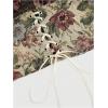 image:imageWomens Floral Embroidery Strapless Tube Top Lace Up Y2K Corset Crop TopsMulticolor