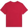 image:imageWomens Graphic Letter Tee Crew Neck Drop Shoulder Trendy Summer T Shirt Short Sleeve Vintage Car Print TopRed