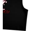 image:imageWomens Graphic Y2k Ribbed Tank Tops Sleeveless Martini Casual Slim Fit Summer Crop TopMuti Black