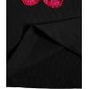 image:imageWomens Graphic Y2k Ribbed Tank Tops Sleeveless Martini Casual Slim Fit Summer Crop TopPure Black