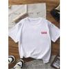 image:imageWomens Hawaiian Shirts Tropical Graphic Tees Crewneck Short Sleeve Vacation Summer T ShirtPrint White