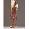 image:imageWomens Lace Trim Satin Shorts Shiny Elastic Waist Mini Shorts French KnickersYellow