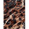 image:imageWomens Leopard Cheetah Sequin Strapless Tube Top Glitter Sleeveless Bandeau Crop Tops Night Out ClothesBrown