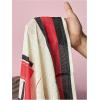 image:imageWomens Number Graphic Mesh Jersey Shirt V Neck 34 Sleeve Football Tee Tops SportswearBlack and Red