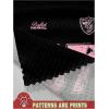 image:imageWomens Number Graphic Mesh Jersey Shirt V Neck 34 Sleeve Football Tee Tops SportswearPink and Black